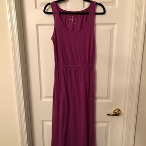 Purple/pink maxi dress